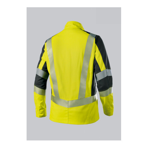 BP® Warnschutz-Stretch-Jacke, warngelb/anthrazit