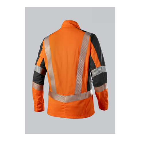 BP® Warnschutz-Stretch-Jacke, warnorange/anthrazit