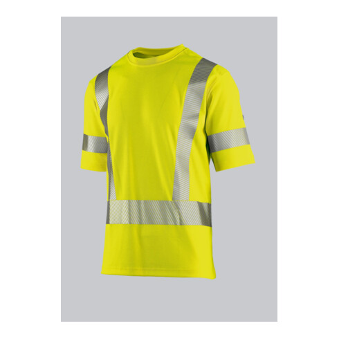 BP® Warnschutz-T-Shirt mit Ärmel-Reflexstreifen, warngelb