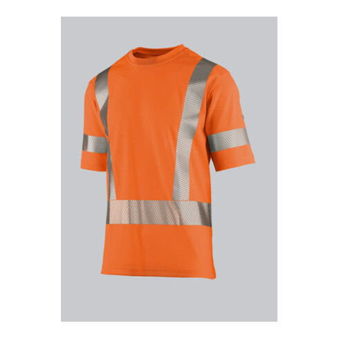 BP® Warnschutz-T-Shirt mit Ärmel-Reflexstreifen, warnorange
