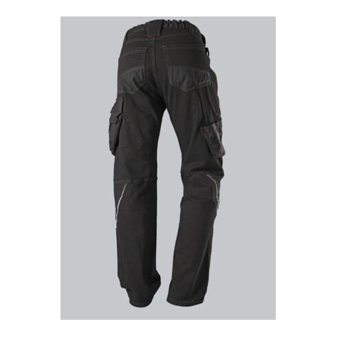 BP® Worker-Jeans mit Kniepolstertaschen, black washed, Gr. 30