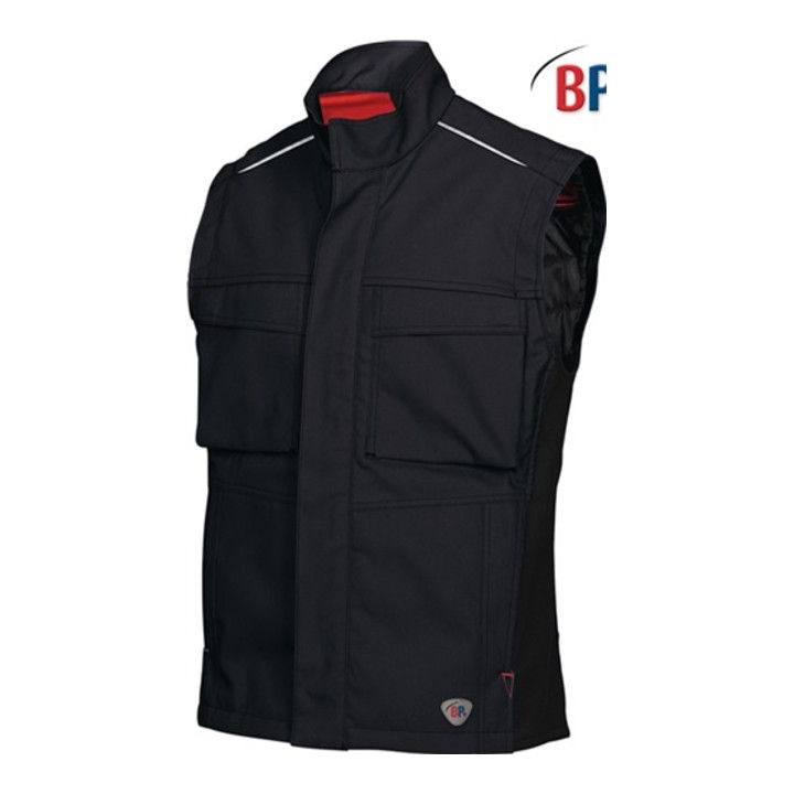 BP Thermoweste 1786 Gr.XXL schwarz/dunkelgrau 65%PES/35%CO