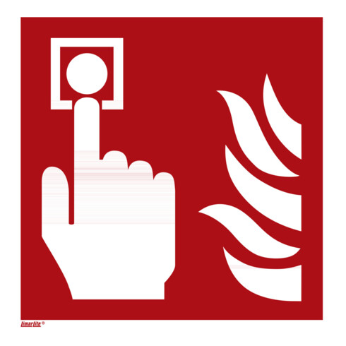 Brandschutzzeichen Brandmelder, Typ: 14150