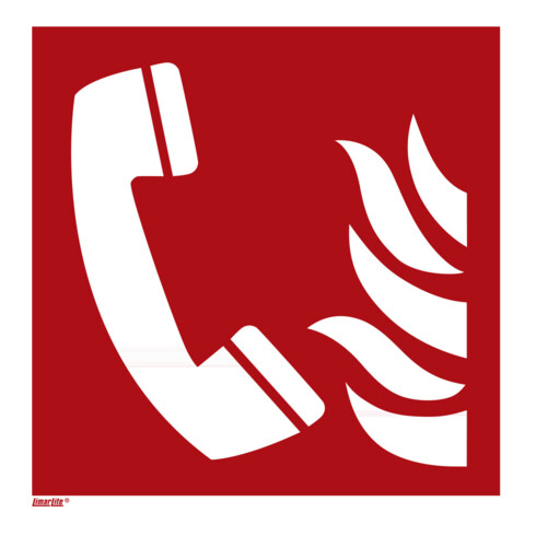 Brandschutzzeichen Brandmeldetelefon, Typ: 14200