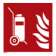 Brandschutzzeichen Fahrbarer Feuerlöscher, Typ: 11150-1