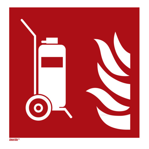 Brandschutzzeichen Fahrbarer Feuerlöscher, Typ: 11150