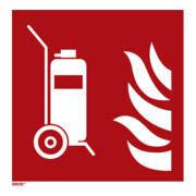 Brandschutzzeichen Fahrbarer Feuerlöscher, Typ: 12150