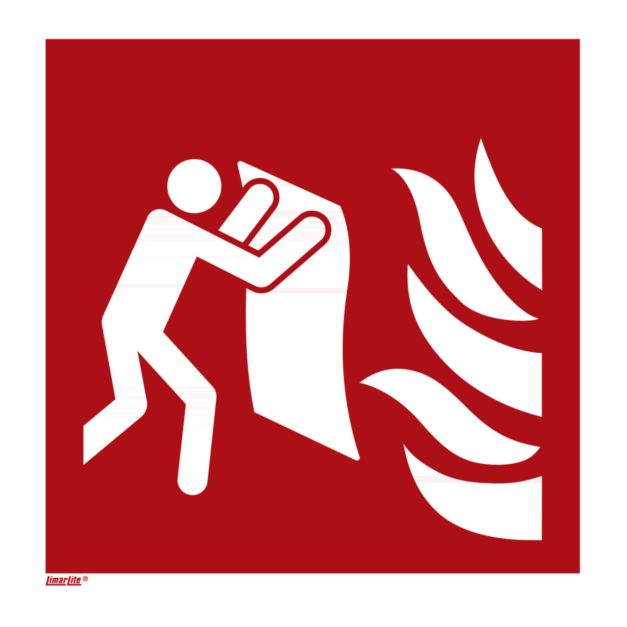 Brandschutzzeichen Feuerlöschdecke, Typ: 14200 ; Industrial Quality Supplies