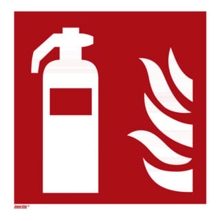 Brandschutzzeichen Feuerlöscher, Typ: 11100