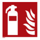 Brandschutzzeichen Feuerlöscher, Typ: 11100-1