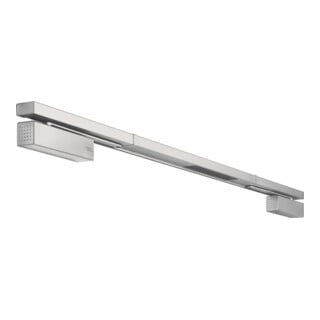 Bras à coulisse Dorma G-EMR i.Contur Design avec détecteur de fumée argent
