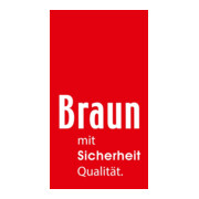 Braun Eimerseil 25m 4-litzig gedreht,m.Schlaufe 16mm-3