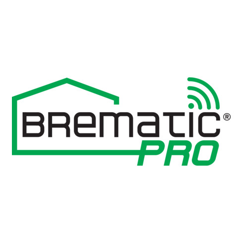 BrematicPRO draadloze temperatuur- en vochtigheidssensor THS 868 01 IP44