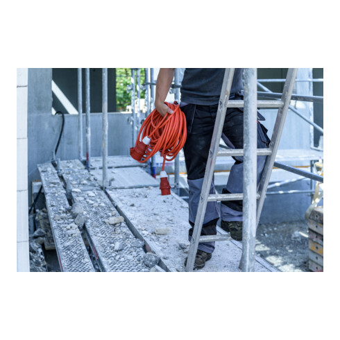 BREMAXX CEE Verlängerungskabel IP44 10m signalrot AT-N07V3V3-F 5G1,5