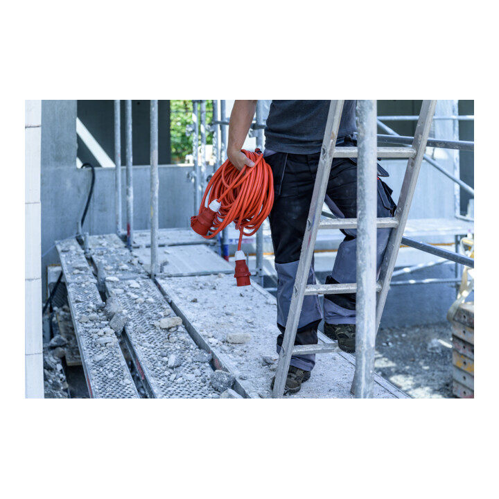 BREMAXX CEE verlengkabel IP44 10m signaal rood AT-N07V3V3-F 5G1,5
