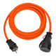 BREMAXX Verlängerungskabel IP44 5m orange AT-N07V3V3-F 3G1,5-1