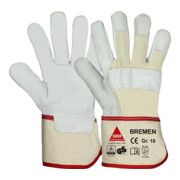 Gants de sécurité Hase Bremen cuir grain de vachette Brême