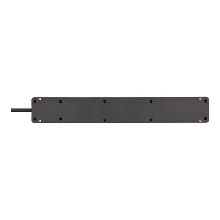 Bremounta stekkerdoos 6-voudig zwart 3m H05VV-F 3G1.5