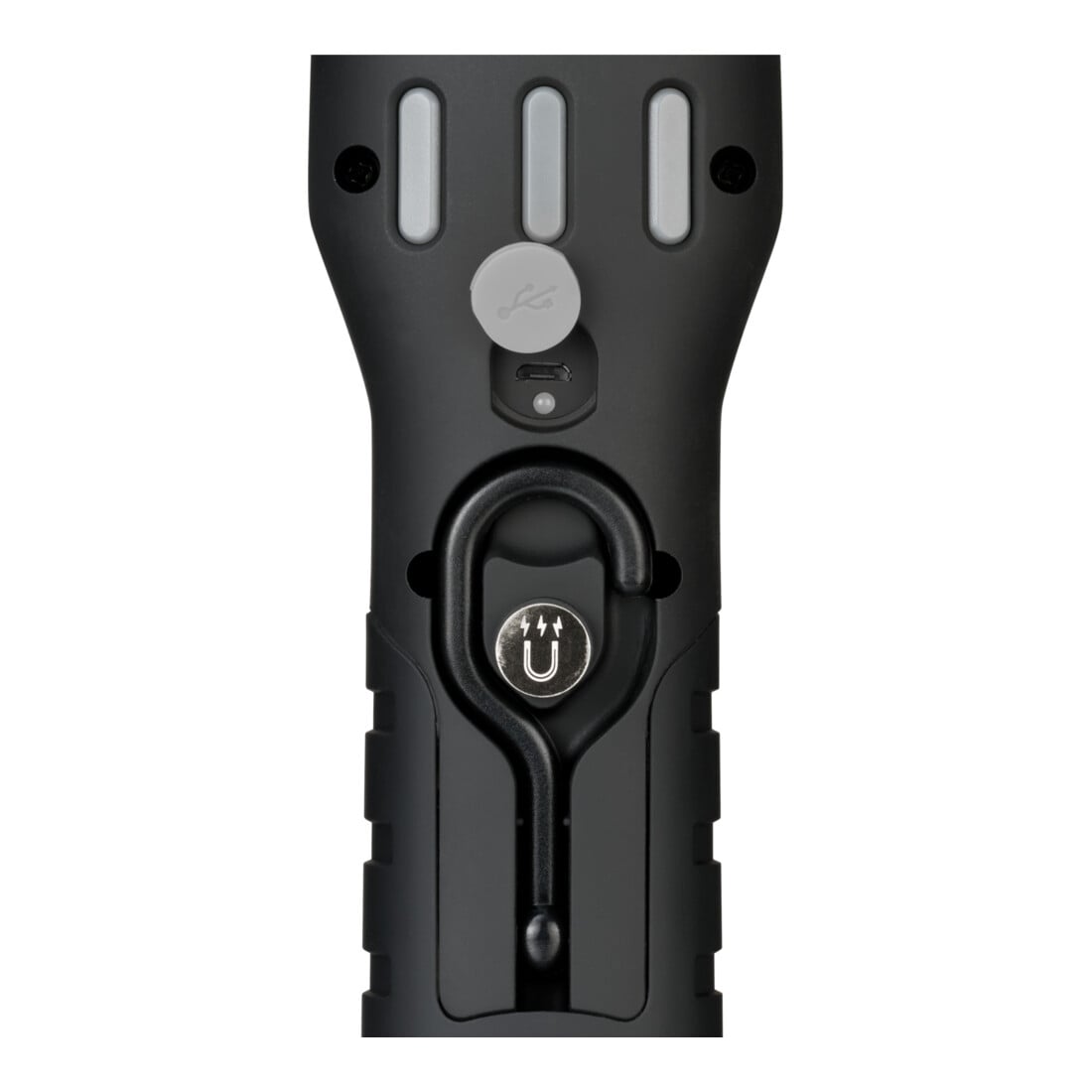 Brennenstuhl Accu Handlamp HL 501 A / Werkplaatslamp LED Accu met Magneet en 6 SMD-LED’s (Inspectielamp max. 10u brandduur, 500+120lm, 360° draaibare haak, kantelbare voet)