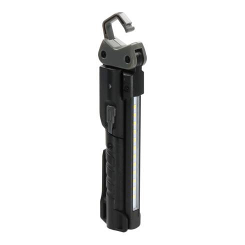 Brennenstuhl Accu LED Handlamp HL 400 AC / LED Werkplaatslamp met ingebouwde accu (400lm, 3 individueel schakelbare lichtbronnen, inklapbaar, brandduur max. 6u, incl. USB C oplaadkabel)
