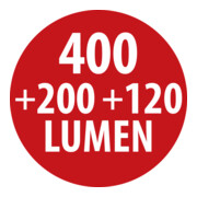 Brennenstuhl Accu LED Handlamp HL 400 AC / LED Werkplaatslamp met ingebouwde accu (400lm, 3 individueel schakelbare lichtbronnen, inklapbaar, brandduur max. 6u, incl. USB C oplaadkabel)-4