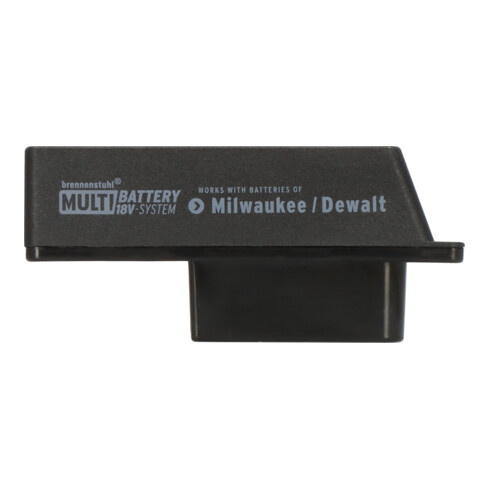 Brennenstuhl Adapter Milwaukee/Dewalt für Multi Battery LED Baustrahler