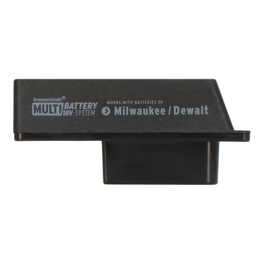 Brennenstuhl Adattatore Milwaukee/Dewalt per faretti da cantiere a LED nel sistema brennenstuhl® Multi Battery 18V