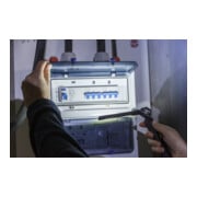 Brennenstuhl Akku LED Handllampe HL 400 AC / LED Werkstattlampe mit integriertem Akku (400lm, 3 individuell schaltbare Lichtquellen, zusammenklappbar, Leuchtdauer max. 6h, inkl. USB C Ladekabel)-4