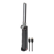 Brennenstuhl Akku LED Werkplaatslamp SANSA 401 A / LED Werklicht met accu en magneet (max. 80u brandduur, 400+70lm, inklapbaar tot zakformaat, incl. USB C laadkabel)
