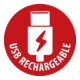 Brennenstuhl Akku Pack AP18650 (Standard 18650 Li-Ion 3,7V/2,5Ah Akku, über USB C aufladbar)-5