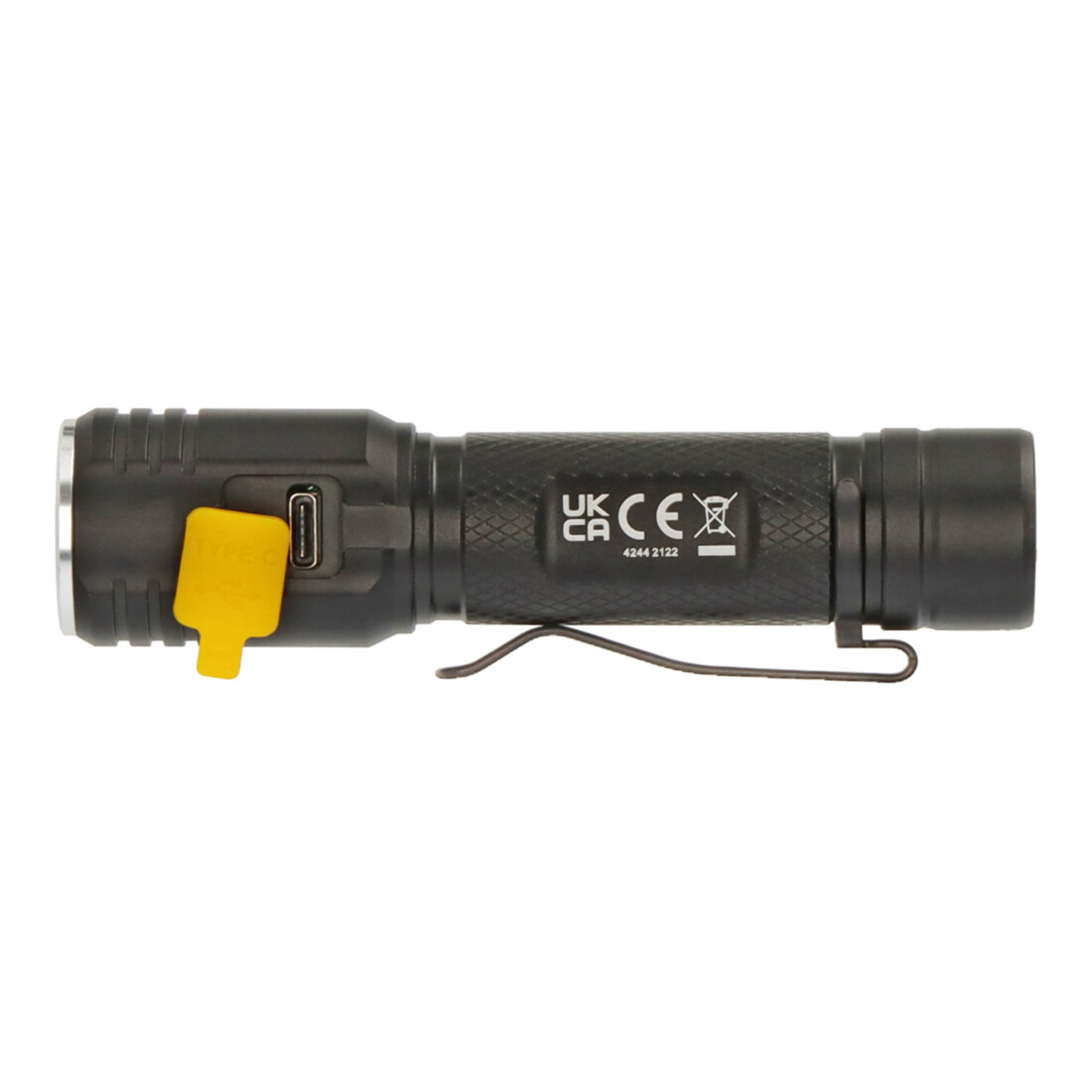 Brennenstuhl Akku Taschenlampe LED LuxPremium TL 410 A/Handlampe mit heller Osram-LED (400lm, bis zu 29h Leuchtdauer, 131m Leuchtweite, fremdkörper- und spritzwassergeschützt IP44)