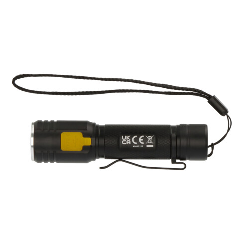 Brennenstuhl Akku Taschenlampe LED LuxPremium TL 410 A/Handlampe mit heller Osram-LED (400lm, bis zu 29h Leuchtdauer, 131m Leuchtweite, fremdkörper- und spritzwassergeschützt IP44)