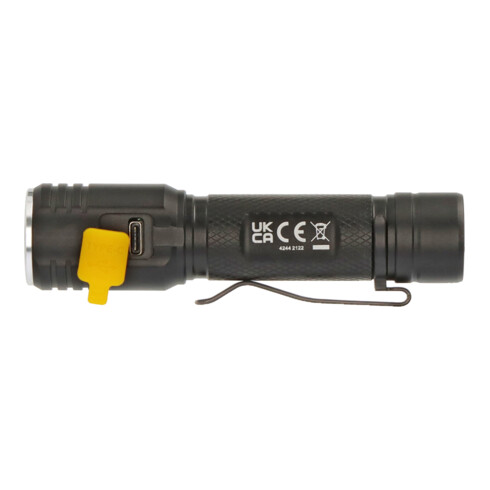 Brennenstuhl Akku Taschenlampe LED LuxPremium TL 410 A/Handlampe mit heller Osram-LED (400lm, bis zu 29h Leuchtdauer, 131m Leuchtweite, fremdkörper- und spritzwassergeschützt IP44)