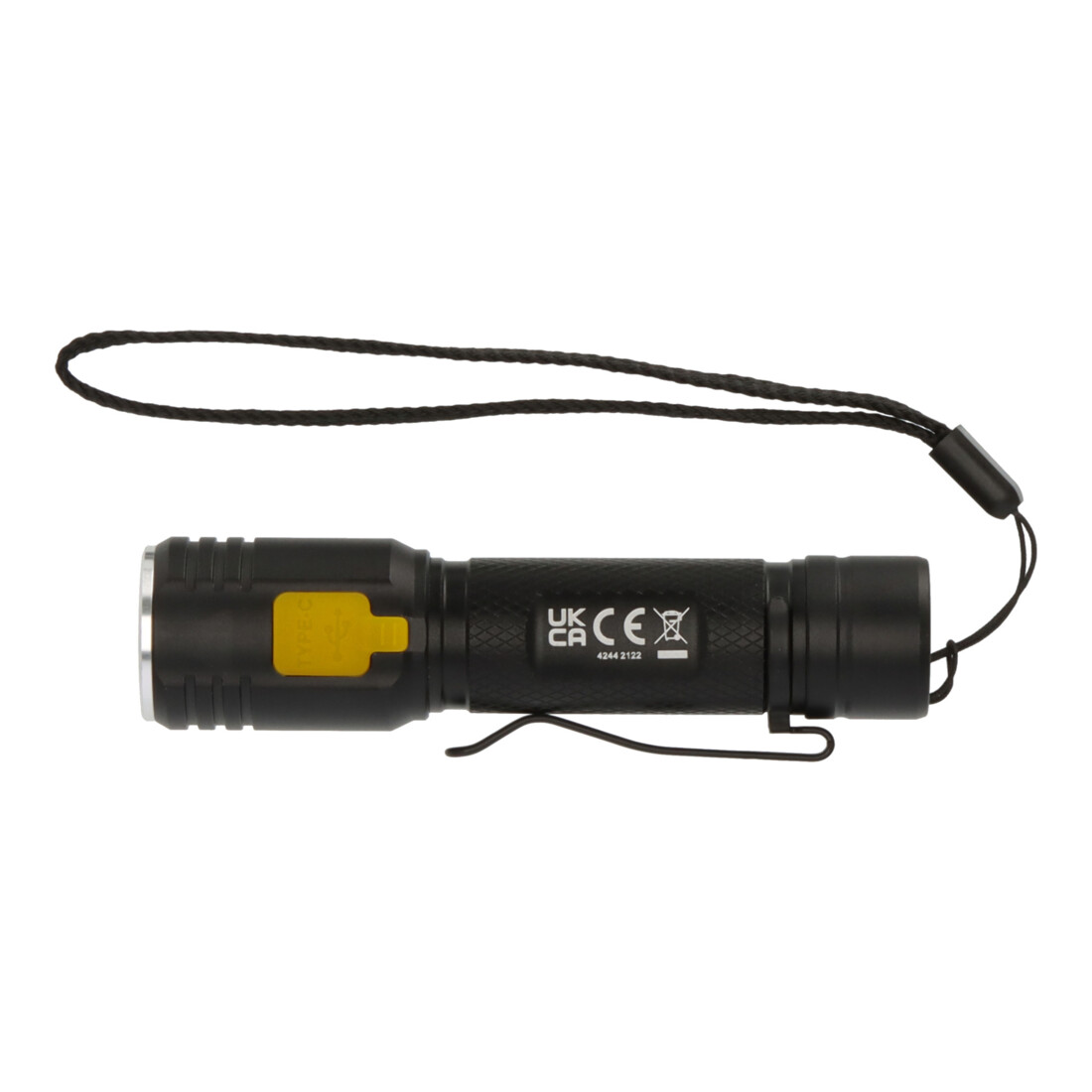 Brennenstuhl Akku Taschenlampe LED LuxPremium TL 410 A/Handlampe mit heller Osram-LED (400lm, bis zu 29h Leuchtdauer, 131m Leuchtweite, fremdkörper- und spritzwassergeschützt IP44)