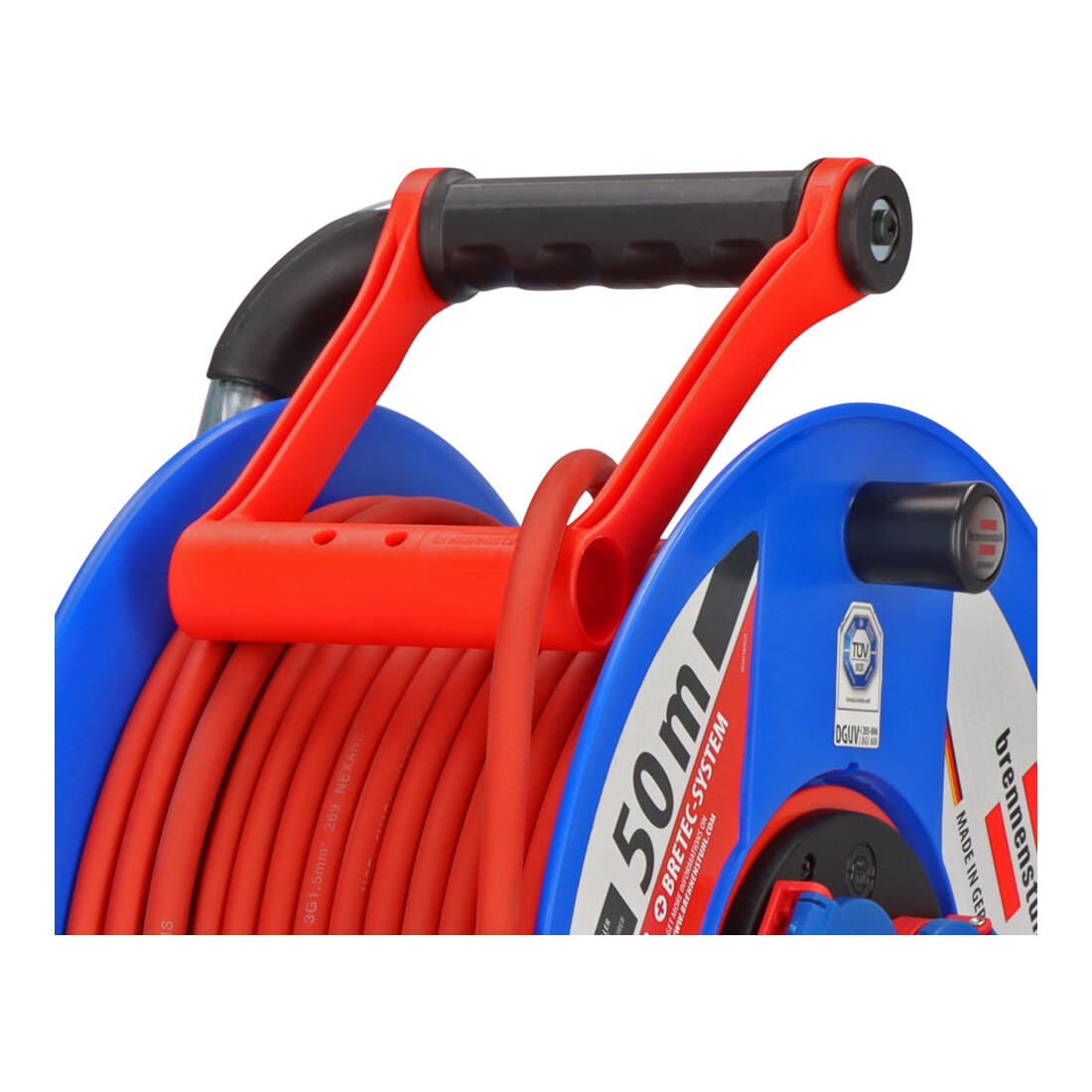Brennenstuhl Avvolgicavo commerciale/edilizia Garant Bretec IP44,  50m, H07RN-F 3G1.5