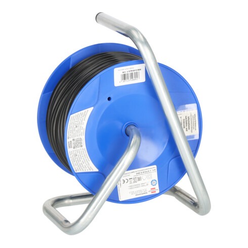 Brennenstuhl Avvolgicavo compatto nero, 15m, H05VV-F 3G1,5