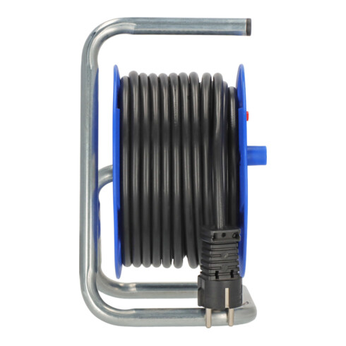 Brennenstuhl Avvolgicavo compatto nero, 15m, H05VV-F 3G1,5
