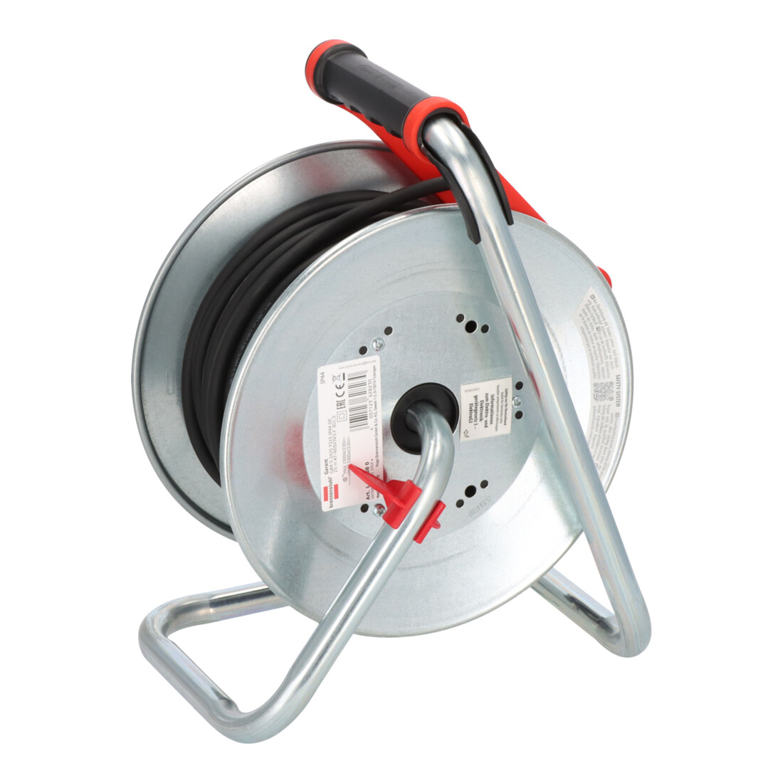 Brennenstuhl Avvolgicavo Garant S IP44, 25m, AT-N05V3V3-F 3G1,5, nero