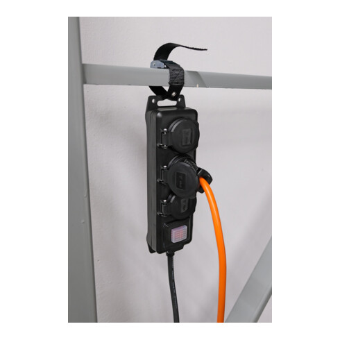 Brennenstuhl bevestigings- en fixatieriem (riem voor stekkerdozen, kabelorganizer 44 cm)
