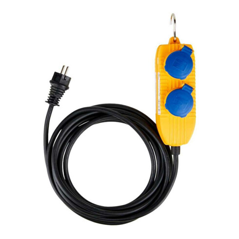 Brennenstuhl Bouwplaatskabel IP54 met Powerblock 5m Kabel