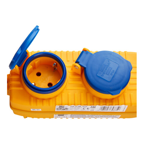 Brennenstuhl Bouwplaatskabel IP54 met Powerblock 5m Kabel