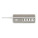 Brennenstuhl®estilo USB Ladegerät mit Schnellladefunktion / Mehrfach USB Ladestation mit Edelstahloberfläche und 1,5m Textil-Kabel-5