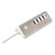 Brennenstuhl Brennenstuhl®estilo USB Multi charger con 1,5m di cavo tessile, 4x USB, Caricabatterie Tipo A + Brennenstuhl 1x Tipo C-5