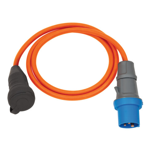 Brennenstuhl Cavo adattatore da campeggio IP44 1,5m H07RN-F 3G2,5 giunto contatto di terra, spina CEE 230V/16A