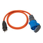 Brennenstuhl Cavo adattatore da campeggio IP44 1,5m H07RN-F 3G2,5 spina contatto di terra, attacco CEE 230V/16A