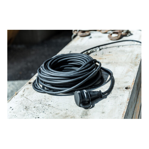 Brennenstuhl Cavo di qualità da cantiere 25m, nero