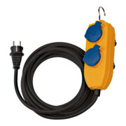 Brennenstuhl Cavo da cantiere IP54 con Powerblock (prolunga 4 vie per esterni, distributore con cavo)-2