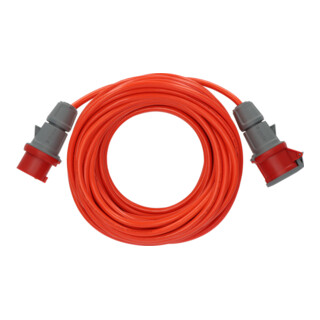 Brennenstuhl Cavo di prolunga BREMAXX CEE IP44, 25m, rosso, AT-N07V3V3-F 5G1,5