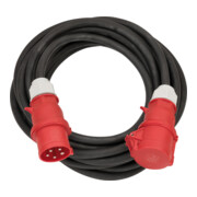 CEE Prolunga IP44 10m nero H07RN-F 5G6,0 5 poli 400V/32A-1