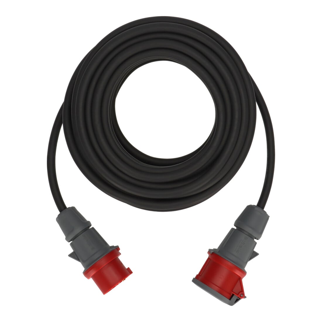 Brennenstuhl Cavo di prolunga CEE IP44, 25m, nero, H07RN-F 5G2,5, 5 poli